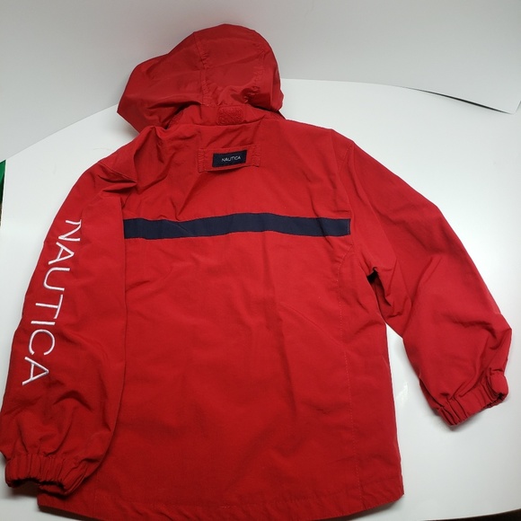 Nautica Boys Red/Blue Anchor Jacket Size 4T - Picture 5 of 7